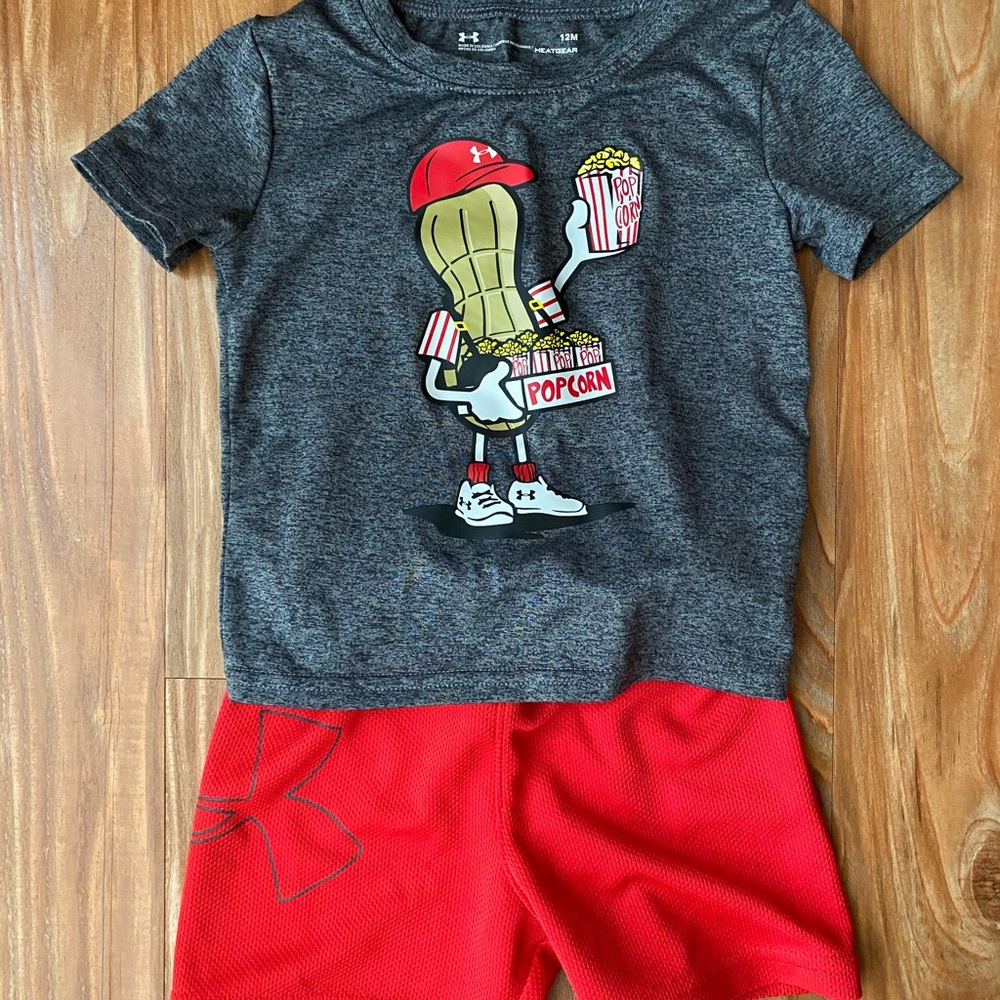 Under armour shorts set